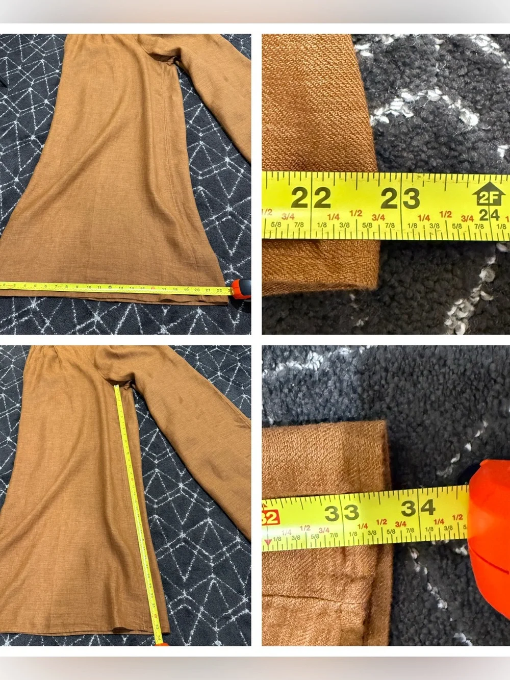 Banana Republic LINA LINEN WIDE-LEG PANTS